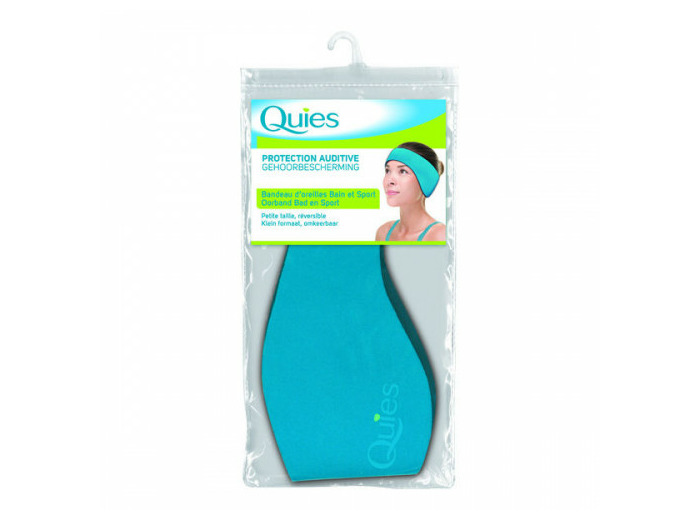 Quies Protection Auditive Bandeau d'Oreilles Bain et Sport Vert