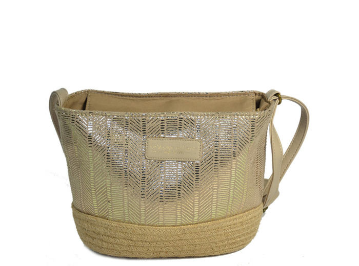 Le Voyage en Panier Carlton Sac Trotteur Beige