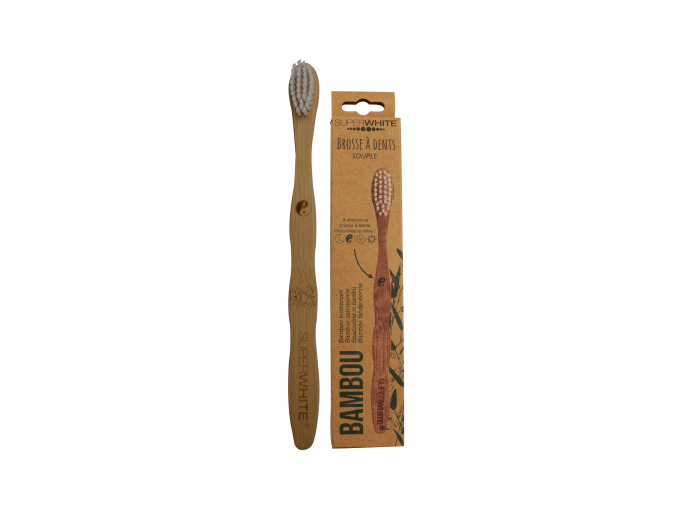 Brosse A Dents En Bambou Superwhite