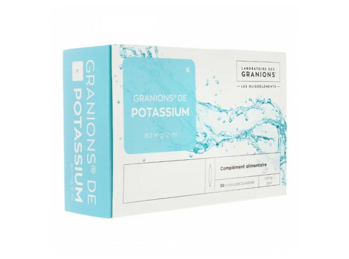 Potassium 30 Ampoules 60ml Granions
