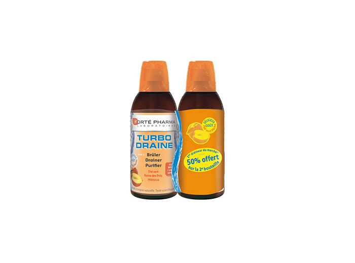 FORTE TURBODRAINE THE - PECHE LOT2X500ML