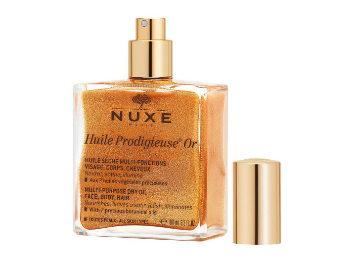 Huile Or 100ml Huile Prodigieuse Visage Corps Et Cheveux Nuxe