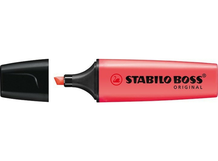 Surligneur "Stabilo boss original" - Rouge
