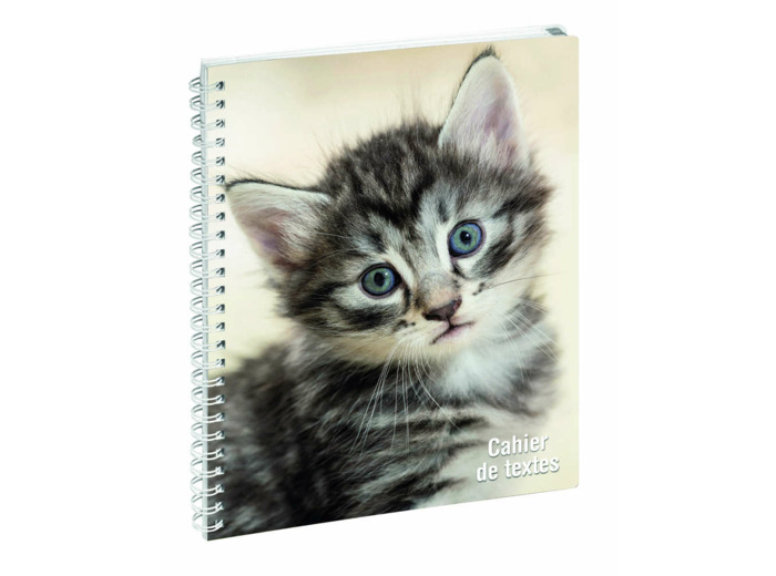 Cahier de textes "Animaux"