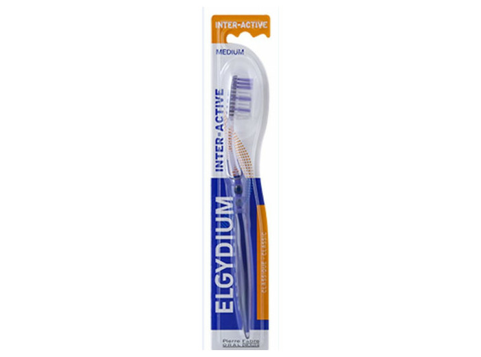 Brosse A Dents Medium Inter-active Elgydium