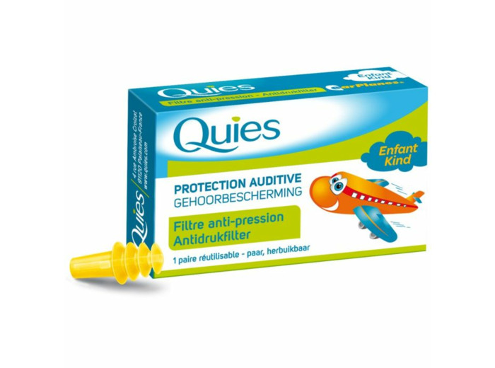 Protection Auditive Filtre Anti-pression Enfant 1paire Quies