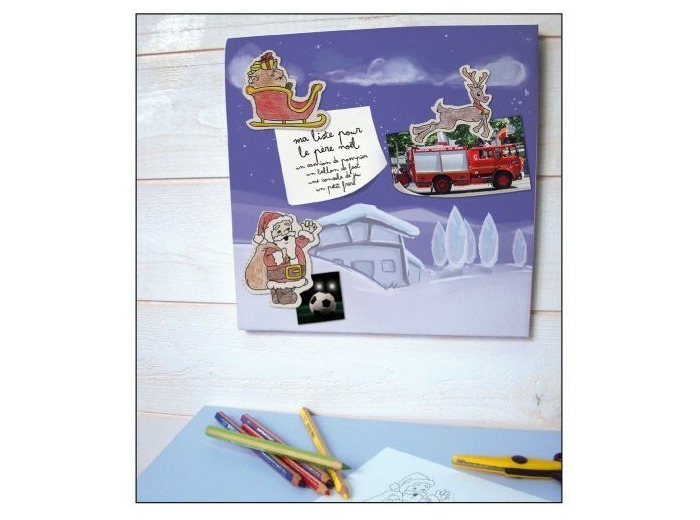 Feuille magnétique "Noël"
