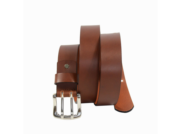 Ateliers Fourès Ceinture Cuir Homme Cognac