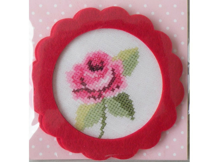 Cadre en feutre rouge RICO