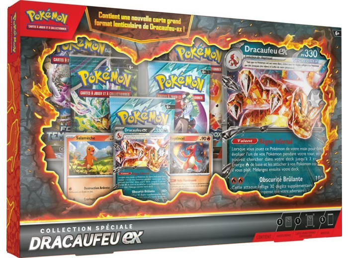 Pokémon : Coffret Collection spé Dracaufeu-ex