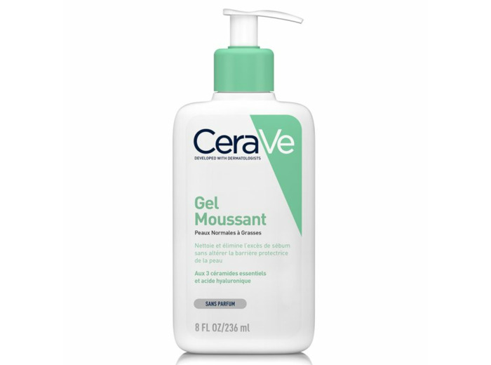 CERAVE GEL MOUSSANT FLACON POMPE 236ML