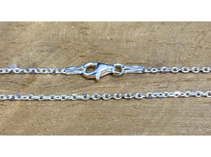 Chaîne de cou maille forçat 45cm