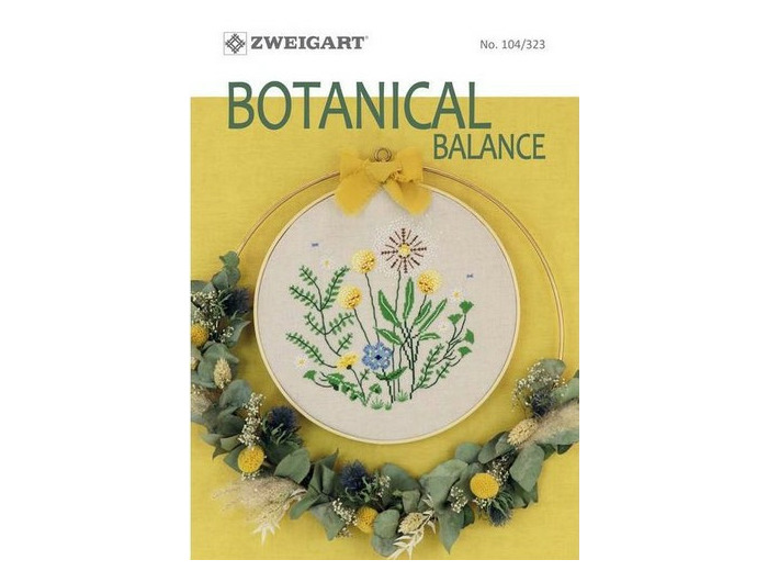 Livre broderie Botanical balance 323 ZWEIGART