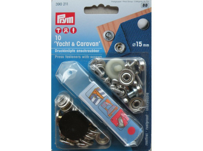 Pression à visser inoxydable Prym Yacht & Caravane