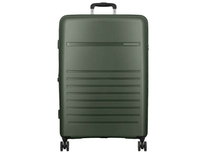 Jump Aven Grande Valise Résistante 4 Roues 76 Cm TSA Kaki