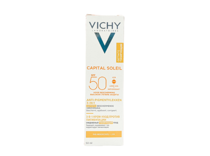VICHY IDEAL SOLEIL ANTI-TACHES IP50 T50ML