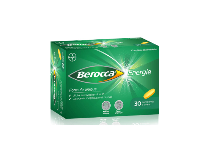 Energie 30 Comprimés Berocca Bayer