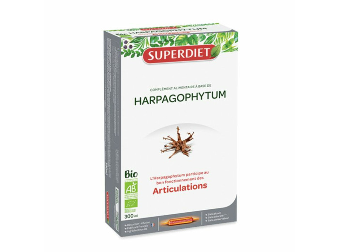 Harpagophytum Articulations Bio 20 Ampoules Superdiet