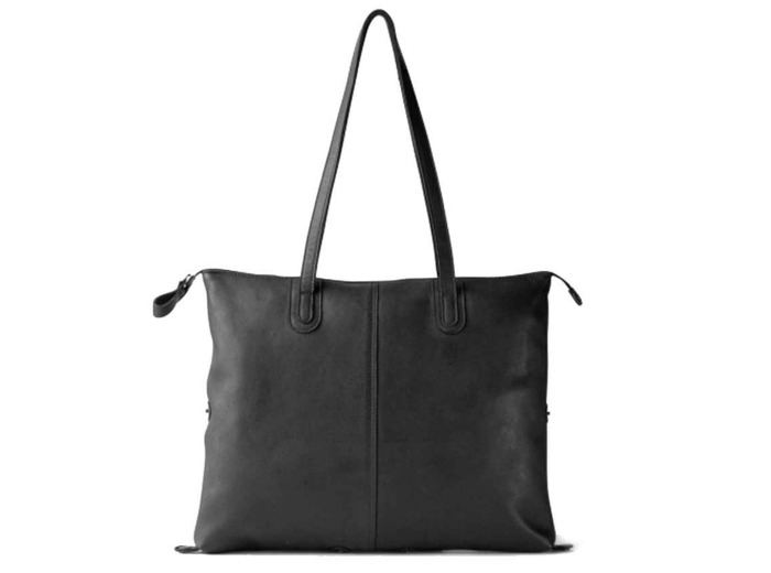 Biba Hooper Sac Shopping Modulable En Cuir HOP1L Negro