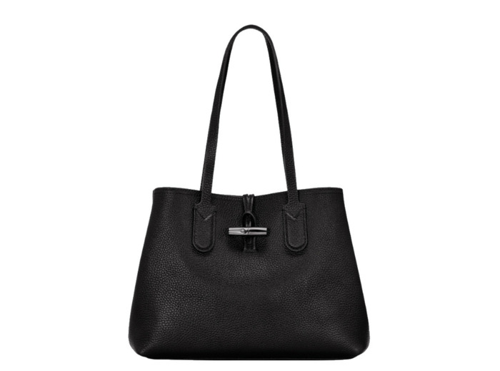 Longchamp Roseau Sac cabas épaule M Noir