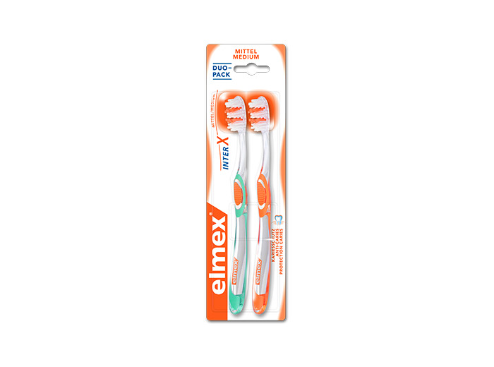 Anti-caries Inter X Brosse A Dents Souple X2 Elmex
