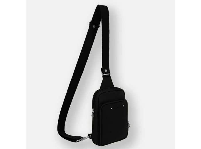 Ateliers Fourès Baroudeur Sacoche Homme Cuir Euripide F9404 Noir