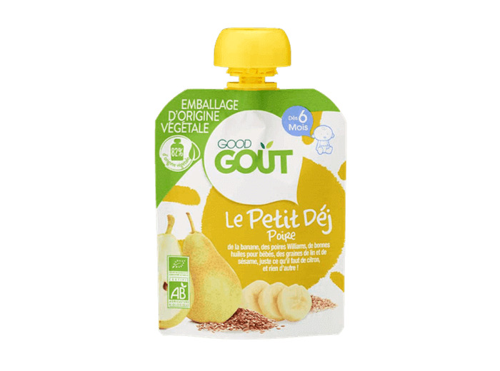 GOOD GOUT PETIT DEJ POIRE 70G