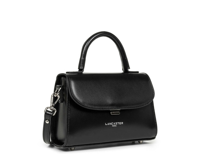Lancaster Suave Even Mini Sac à Main Cuir 433-16 Noir