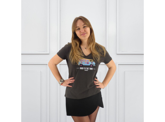 T-Shirt Estafette face femme