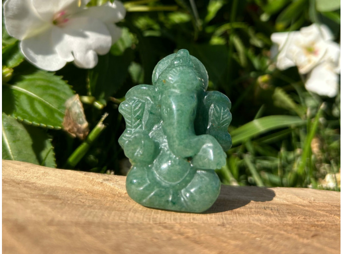 GANESH AVENTURINE VERTE