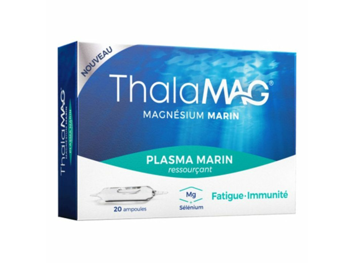 Plasma Marin Ressourçant 20 Ampoules Thalamag