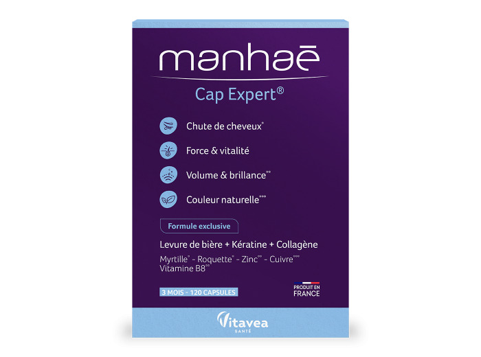 Cap Expert 15+ Cheveux 120 Gelules Nutrisante Manhaé
