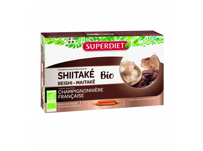Shiitake Bio 20 Ampoules Superdiet