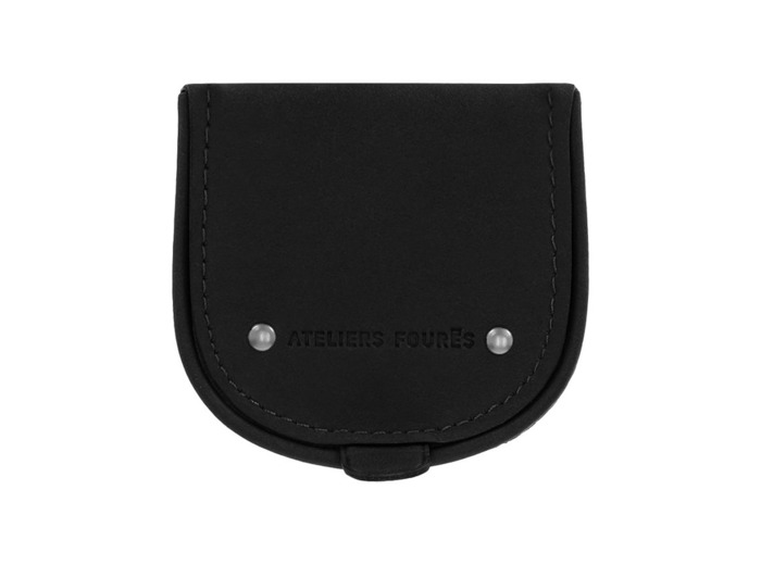 Ateliers Fourès Baroudeur Porte-Monnaie Fer à Cheval Eléos F9246 Noir