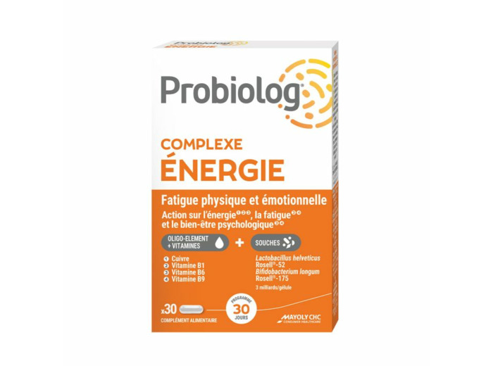 Probiolog Complexe Energie 30 Gélules Mayoly Spindler