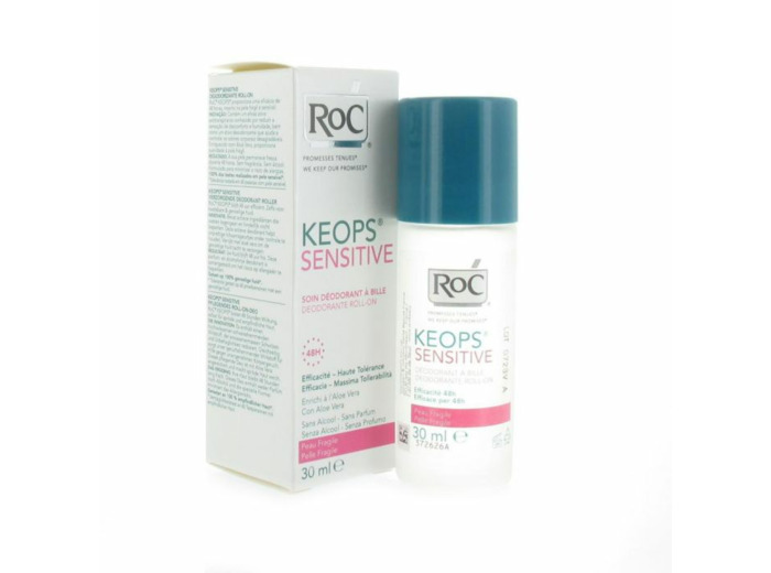 Deodorant A Bille 30ml Keops Peaux Fragiles Roc