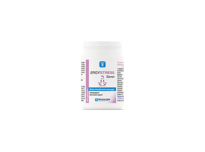 Ergystress Seren 60 Gélules Stress et Sommeil Nutergia