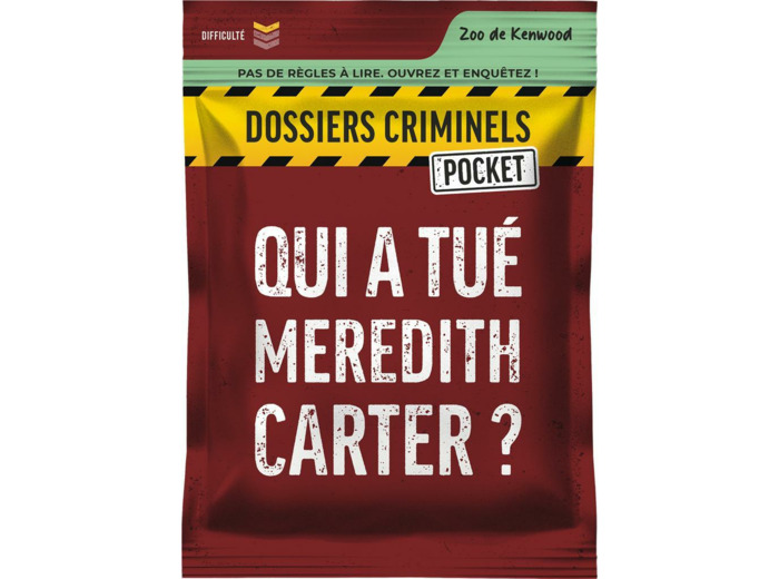 Qui a tué Meredith Carter ? Dossier Criminel Pocket