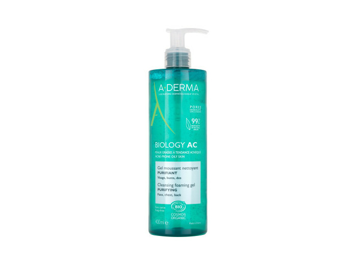 A-DERMA BIOLOGY AC GEL MOUSSANT FL400ML