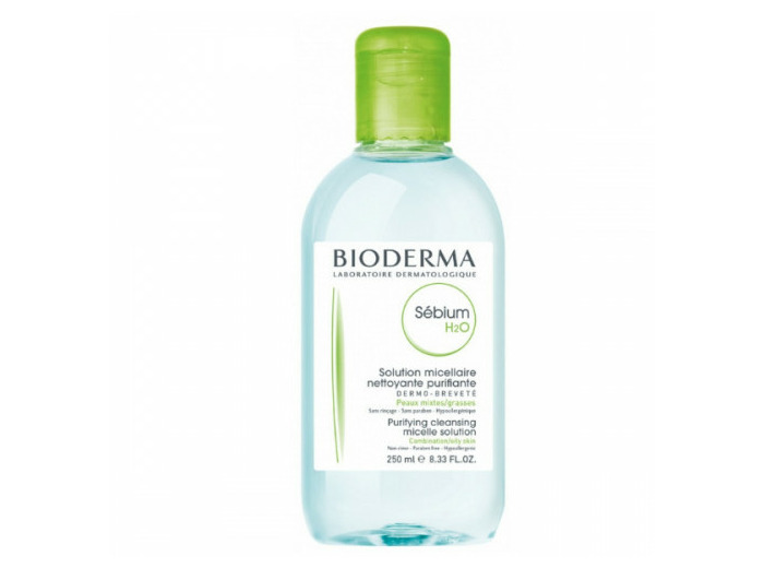 Eau micellaire 250ml Sebium H2O Peaux grasses Bioderma