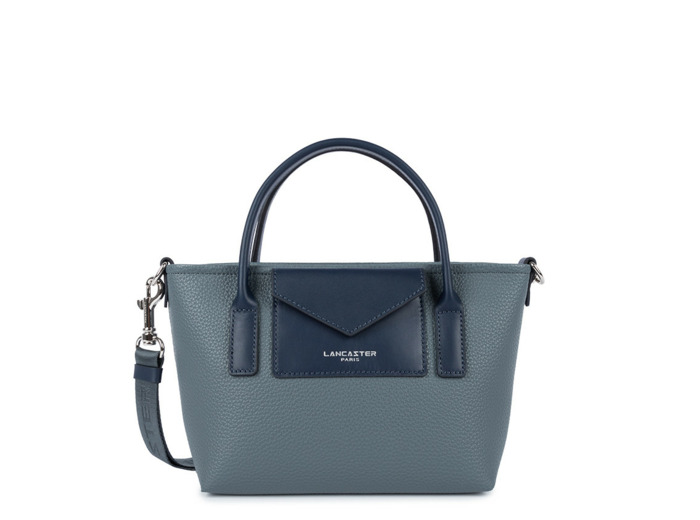 Lancaster Maya Double Kba Sac A Main 517-101 Bleu Givre