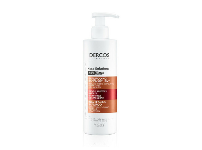 Shampooing Kera Solutions Cheveux Secs 250 ml Dercos Vichy