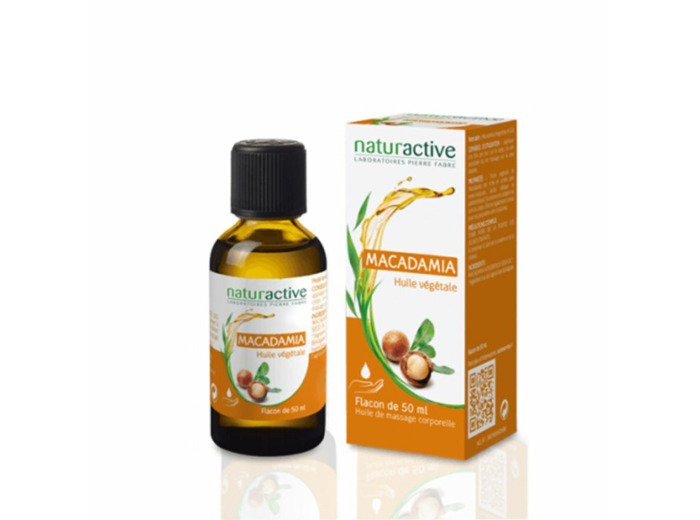 Huile Vegetale Macadamia 50 ml Naturactive