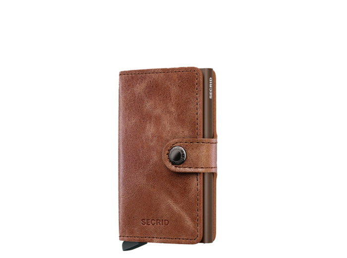 Secrid Miniwallet Vintage Porte-Cartes Cognac Brown