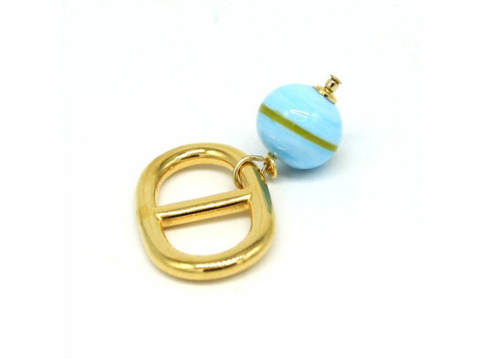 Accroche-foulard Murano ciel