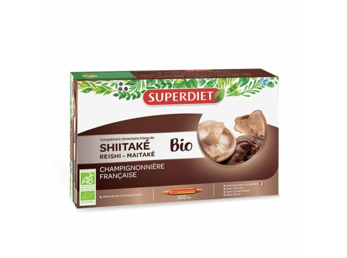 Shiitake Bio 20 Ampoules Superdiet
