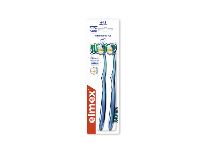 Brosses A Dents Enfant 3-6 Ans X2 Elmex