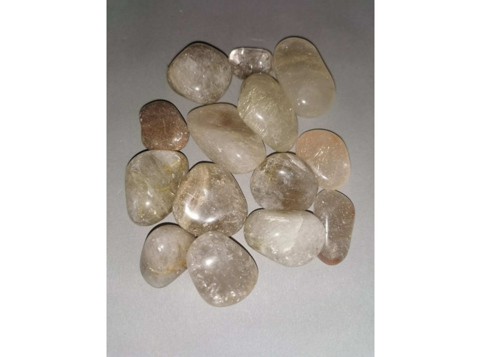 Quartz rutile pierres roulées