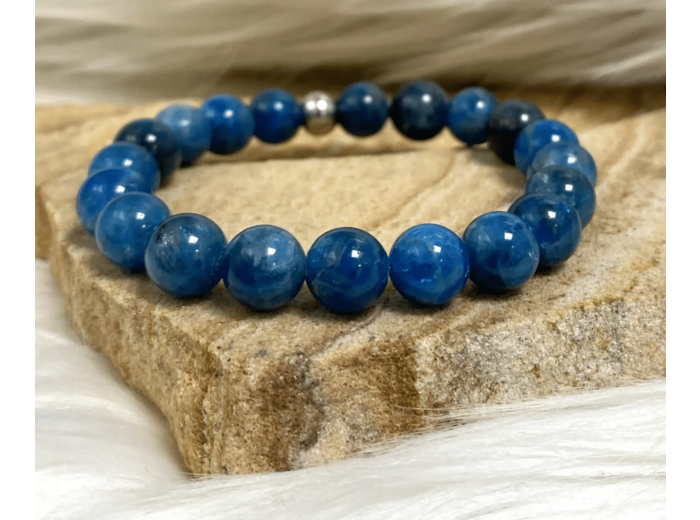 BRACELET APATITE BLEUE