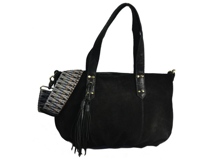 Mila Louise Nicole XS XV Petit Sac Shopping Cuir Noir